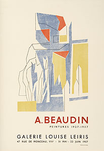 Affiche originale de Beaudin