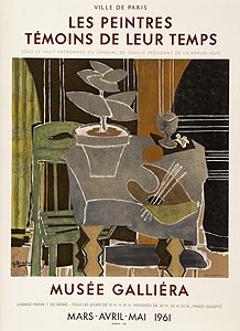 Georges Braque, affiche originale