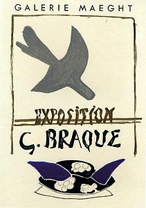 Lithographie originale de Braque