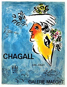 Affiche originale de Chagall