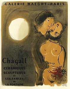 Affiche originale de Chagall