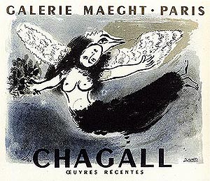 Affiche originale de Chagall