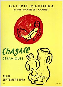 Affiche originale de Chagall