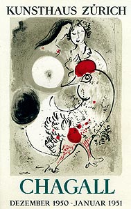 Affiche originale de Chagall