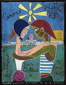 Affiche originale de Jean Cocteau