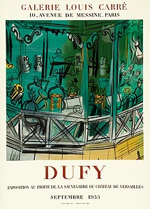 Affiche de Raoul Dufy