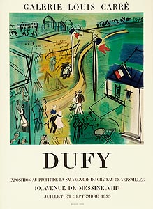 Affiche de Raoul Dufy