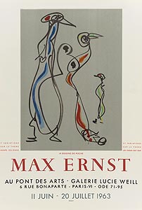 Affiche de Max Ernst