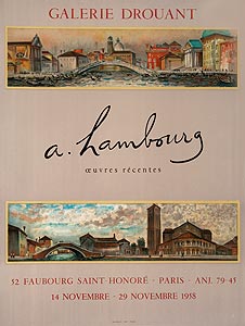 Affiche originale de Hambourg