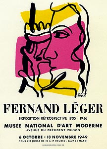 Affiche originale de Fernand Lger