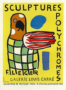 Affiche originale de Fernand Léger