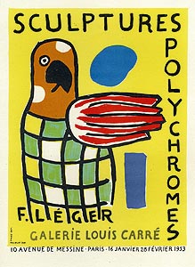 Affiche originale de Fernand Lger