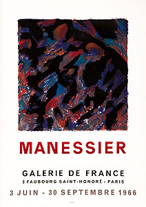 Affiche originale de Manessier