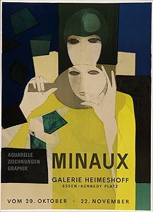 Affiche originale de Minaux
