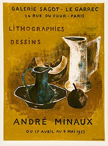 Affiche originale de Minaux