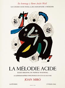 Affiche de Miro