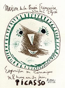 Affiche originale de Picasso