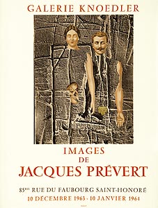 Affiche Jacques Pr�vert