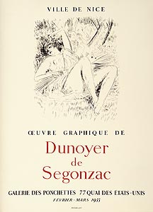 Affiche Dunoyer de Segonzac