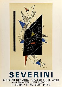 Affiche originale de Severini