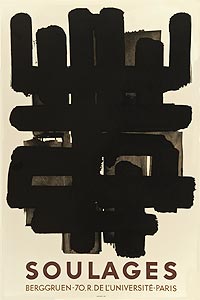 Affiches Soulages