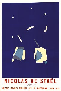 Nicolas de Stael, affiche