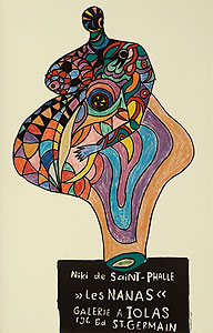 Affiche originale de Niki de Saint-Phalle