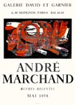 Affiche André Marchand