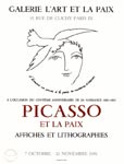 Galerie Bordas, Affiches Picasso